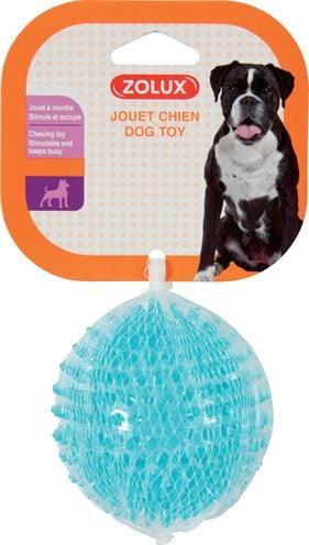 Zolux Pop TPR Spiky Ball Turquoise – Fetch Ball with Gum Massage – 8 cm - Image 3
