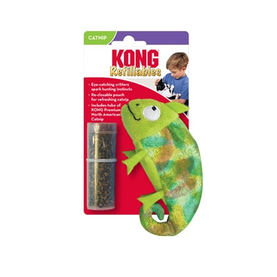 Kong Chameleon With Catnip Refillable - Image 2