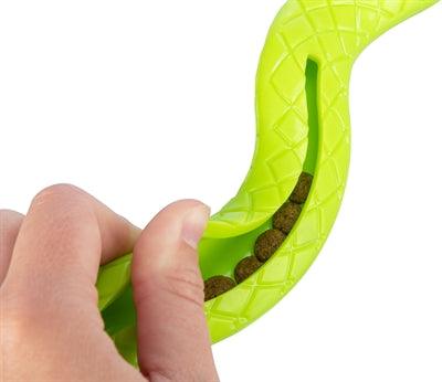 Trixie TPR Snack Snake – Interactive Dog Toy for Snacks – 27 cm - Image 1