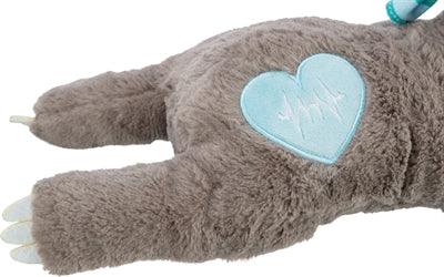 Trixie Plush Sloth with Heartbeat – Calming Cuddly Toy for Puppies – 34 cm - Image 2