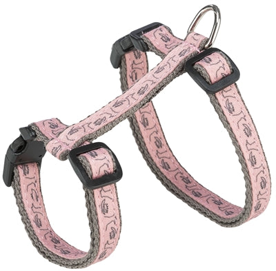 Trixie Cat Harness with Leash Gray/Pink - Image 2