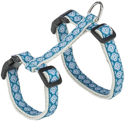 Trixie Cat Harness with Leash Gray/Blue - Image 2
