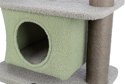 Trixie Kitten Scratching Post Lunito Gray / Mint Green - Image 3