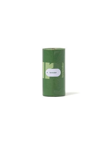Earth Rated Poop Bags Lavender Recycled – 8 x 15 pieces - Image 3