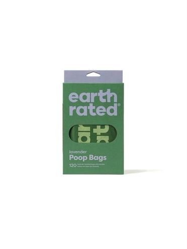 Earth Rated Poo Bags with Handles Lavender Recycled – 120 Count - Image 2