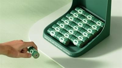 Earth Rated Poop Bags Odorless Recycled – 21 Rolls of 15 Bags - Image 2