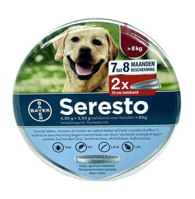 Seresto flea and tick collar for dogs – Up to 8 months protection (S & M/L) - Image 2