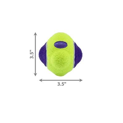 Kong Airdog Squeaker Knobby Ball – Bouncing Fetch Ball with Squeaker - Image 2