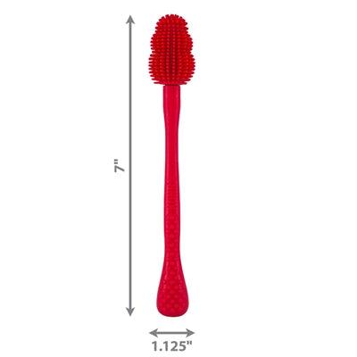 Kong Brush Cleaning Brush – Suitable for Kong Classic – Red - Image 3