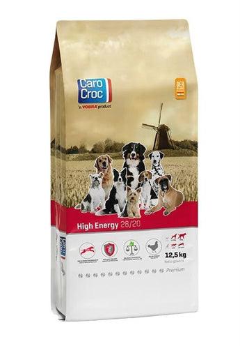 CaroCroc High Energy 28/20 – For active dogs with intensive exercise – 12.5 kg