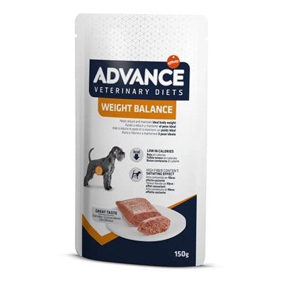 Advance Veterinary Diet Dog Weight Balance – For weight management – 8 x 150 grams