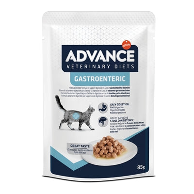 Advance Veterinary Diets Gastroenteric / Digestive – Diet Wet Food for Cats (12 x 85 g)