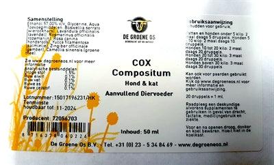 De Groene Os Cox Compositum Dog / Cat - Image 2