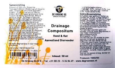 De Groene Os Drainage Compositum Dog / Cat - Image 2