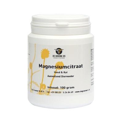 De Groene Os Magnesium Citrate Dog / Cat