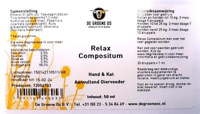 De Groene Os Relax Compositum Dog / Cat - Image 2