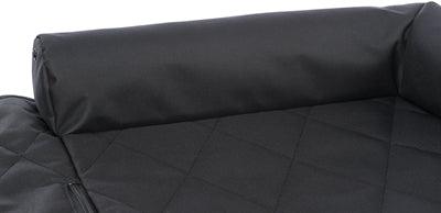 Trixie Dog Car Seat Cushion Black – With Belt Guide – 61 x 50 x 10 cm – Comfort & Protection in the Car - Image 3