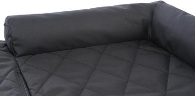 Trixie Dog Car Seat Cushion Double – Interior Protector & Seat Cushion – 95 x 50 x 10 cm – Black & Washable - Image 2