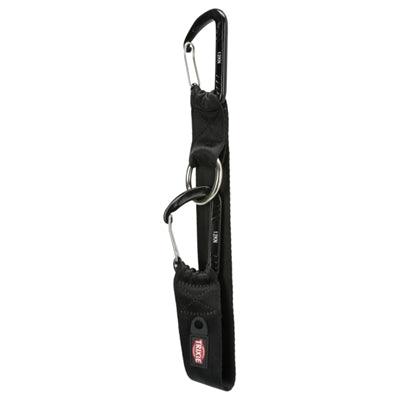 Trixie Universal Car Seat Belt Dog – With Double Carabiner – 30 x 2.5 cm – Fits every car seat belt