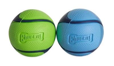 Chuckit Sniff Fetch Ball Combo – Peanut Butter & Bacon Scented Fetch Balls – 6cm (2 pcs) - Image 2