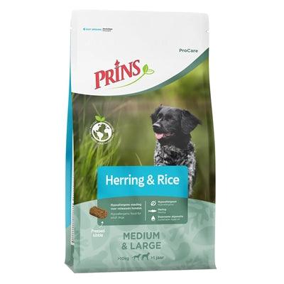 Prins Procare Adult Herring & Rice – For sensitive skin and digestion – 3 kg - Image 1