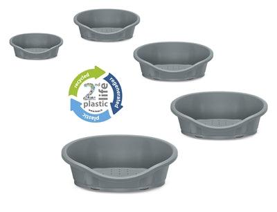 Imac Dog Basket Dido 2nd Life Recycled Avio Blue - Sturdy dog ​​basket - Image 3