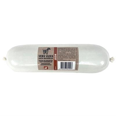 Fred’s Steamed Fresh Meat Sausage Deer – Grain- and gluten-free wet food – 900 grams