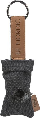 Trixie Be Nordic Poop Bag Holder Black – Includes 20 Poop Bags