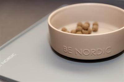 Trixie Be Nordic Dog Food Bowl, Ceramic/Rubber, Taupe - Image 3