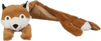Trixie Be Eco Hanging Fox with Sound and Recycled Foil - Large Dog Cuddly Toy - Image 2
