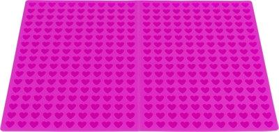 Trixie Baking Mat with Hearts for Dogs and Cats Silicone