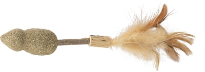Trixie Matatabi Lolly Mouse Catnip Cat Toy with Feathers - Image 2
