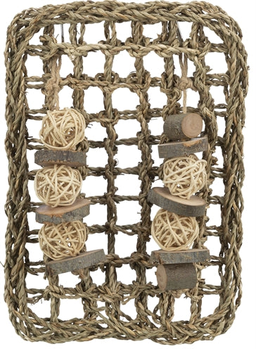 Trixie Rodent Mat with Toys Seagrass - Image 1