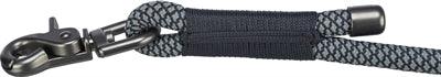 Trixie Soft Rope Dog Leash Adjustable Black/Gray - 200 cm long - Image 2