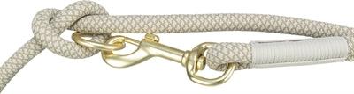 Trixie Soft Rope Stylish Dog Leash Adjustable Gray/Light Gray - 200 cm long - Image 3
