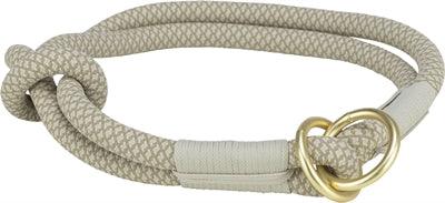 Trixie Dog Collar Soft Half-Slip Gray / Light Gray – All sizes