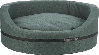 Trixie Citystyle Oval Dog Basket Dark Green – Available for puppies to medium-sized dogs