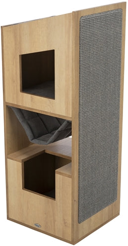 Trixie Citystyle Cat Tower Brown/Gray - Image 3