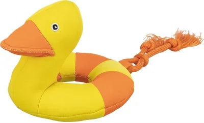 Trixie Dog Toy Aqua Toy Duck On Rope - Image 1
