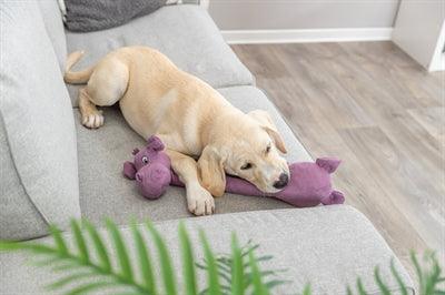 Trixie Dog Toy Hippopotamus Fabric - Silent Dog Toy - Image 3