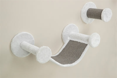 Trixie Cat Wall Climbing Set 4 Climbing Places White/Gray - Image 3