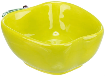 Trixie Ceramic Apple-Shaped Food and Water Bowl - Image 2