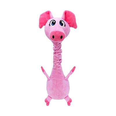 Kong Shakers Bobz Pig with Squeaker Pink - Cute dog toy - Image 1