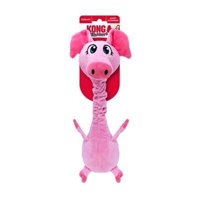 Kong Shakers Bobz Pig with Squeaker Pink - Cute dog toy - Image 3