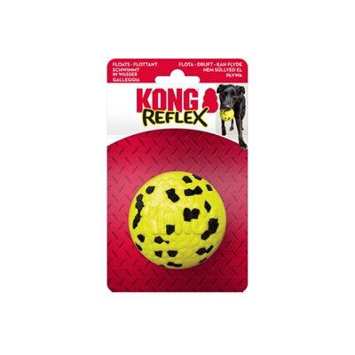 Kong Reflex Ball Yellow - Fun ball for smaller dogs - Image 3