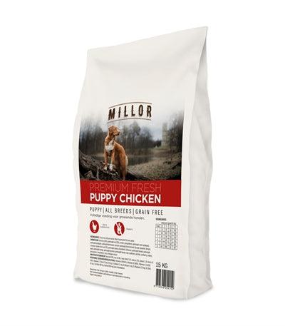 Millor Premium Extruded Fresh - Grain-free crunchy chunks for puppies - 15 kg - Image 1
