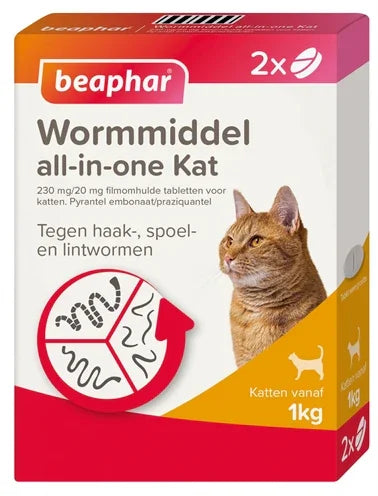 Beaphar All-in-One Worming Treatment for Cats