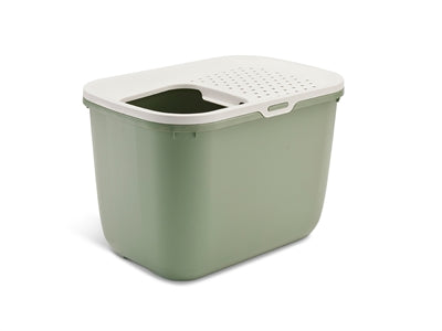 Savic Cat Litter Hop In Botanical Green