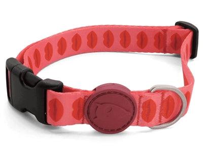 Morso Dog Collar – Recycled Lipstick Pink – 30-42x1.5 cm - Image 1