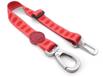 Morso Dog Car Seat Belt Recycled Lipstick Pink – Adjustable Car Seat Belt – XS to XL - Image 3